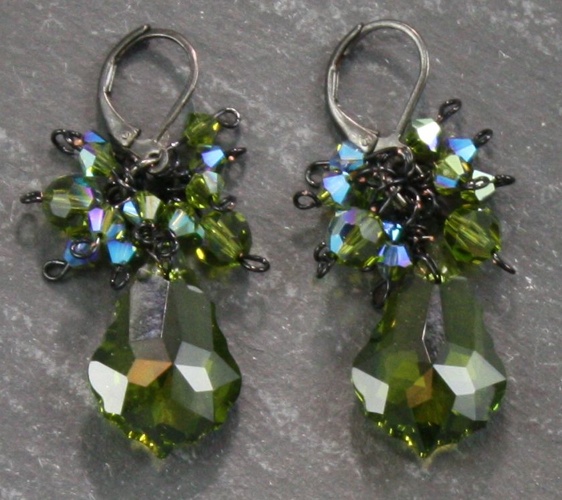 Anna Olivine Earrings - Click Image to Close