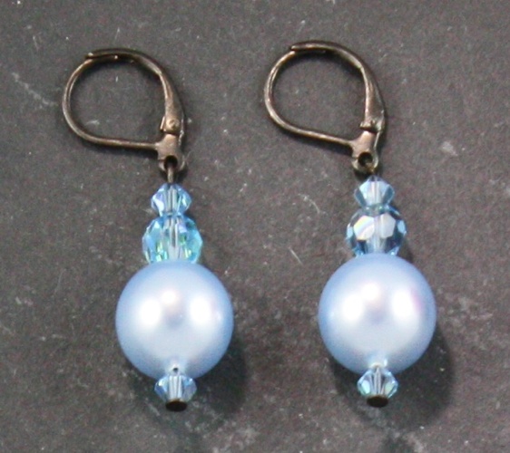 Coco Light Blue Earrings